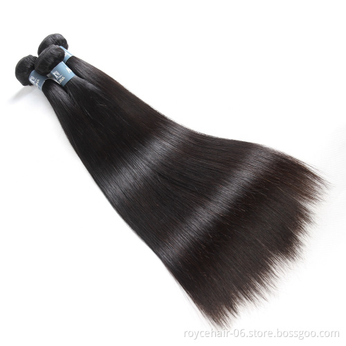 High Quality Cuticle Straight Human Hair Extensions For White Women
